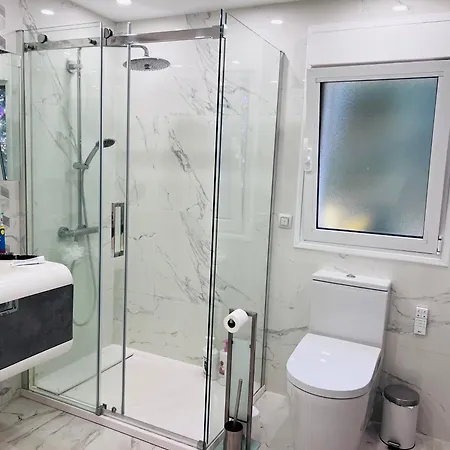 With Tropical Garden And Sea Water Pool Apartment Marbella