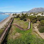 With Tropical Garden And Sea Water Pool Apartment Marbella