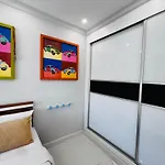 With Tropical Garden And Sea Water Pool