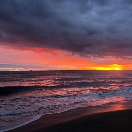 דירה With Tropical Garden And Sea Water Pool *