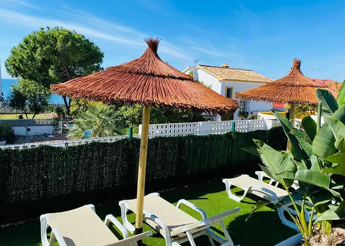 With Tropical Garden And Sea Water Pool Marbella