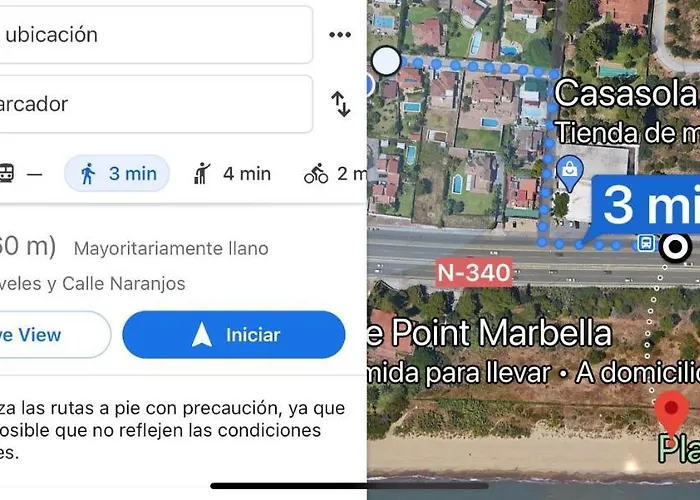 With Tropical Garden And Sea Water Pool * Marbella