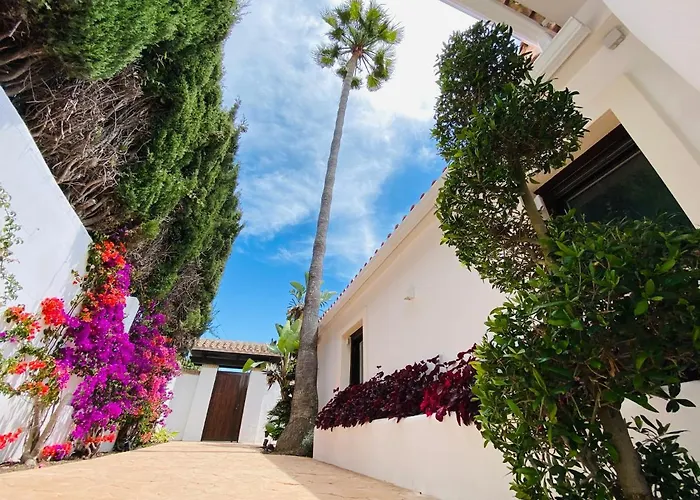 With Tropical Garden And Sea Water Pool * Marbella