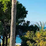 With Tropical Garden And Sea Water Pool