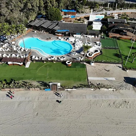 With Tropical Garden And Sea Water Pool Apartment Marbella