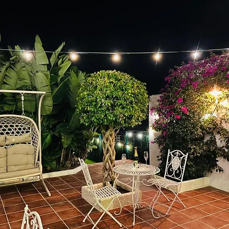 With Tropical Garden And Sea Water Pool