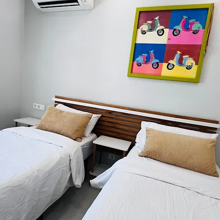 With Tropical Garden And Sea Water Pool ماربيا