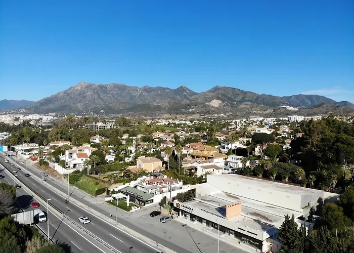 With Tropical Garden And Sea Water Pool Marbella