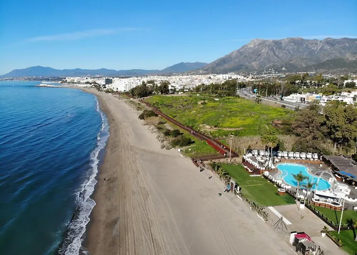 With Tropical Garden And Sea Water Pool Marbella